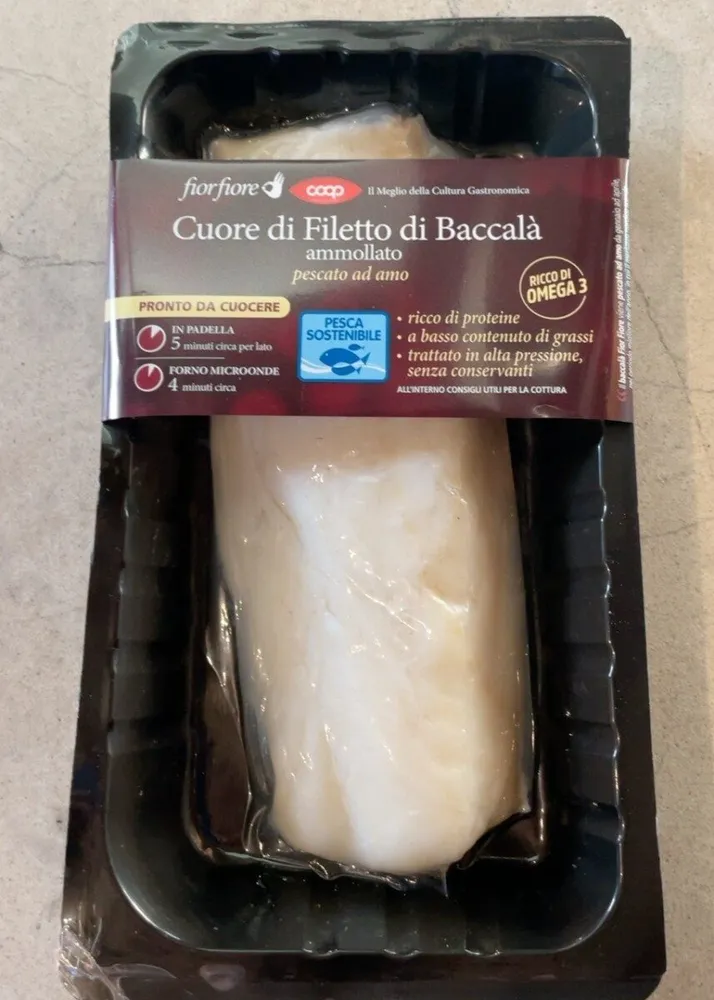 Cuore di Filetto di Baccalà