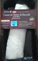 Cuore di filetto di baccalà