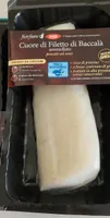 Cuore di filetto di baccalà ammollato