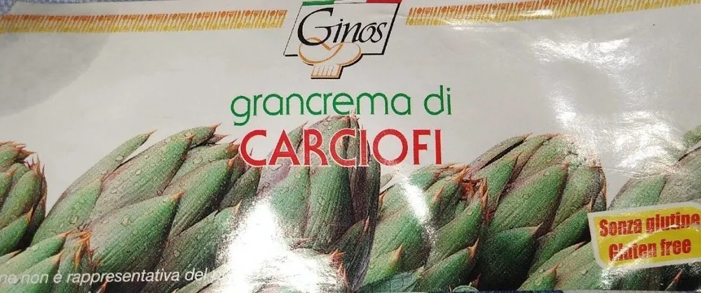 Grancrema di Carciofi senza glutine