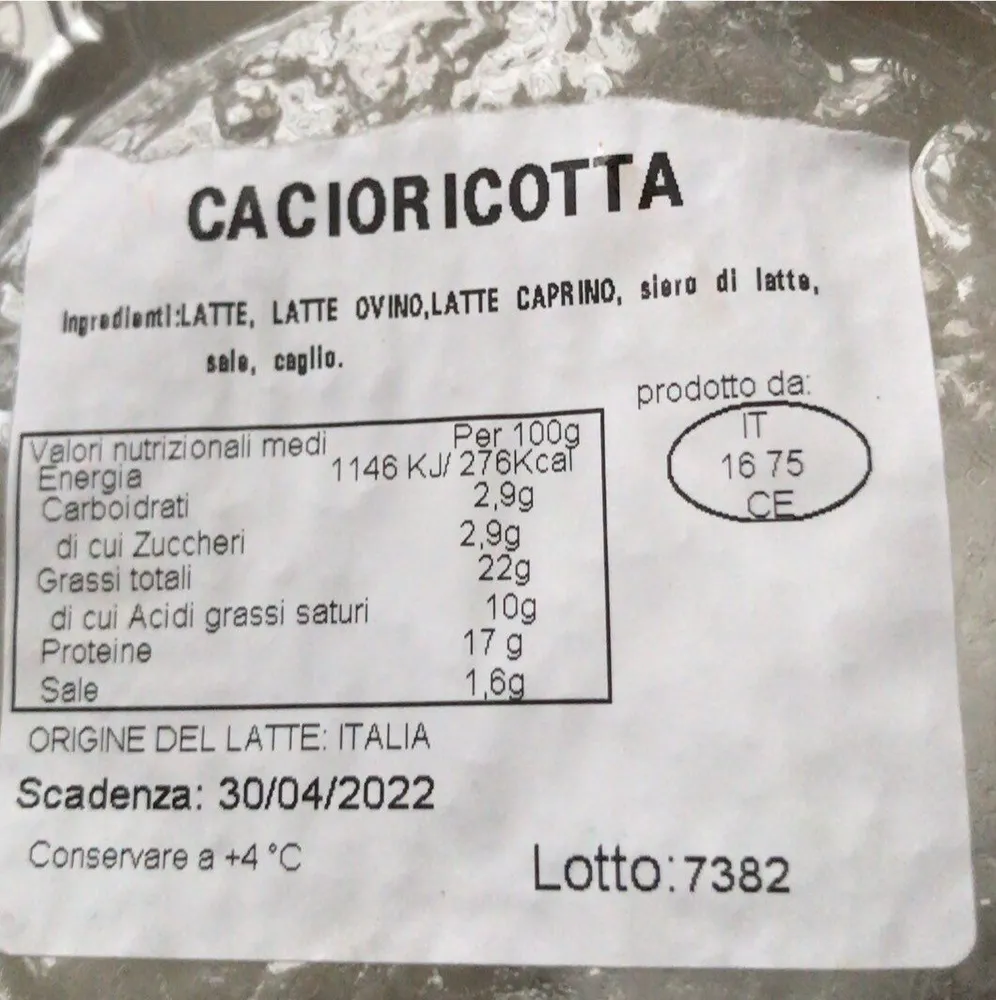 Cacioricotta
