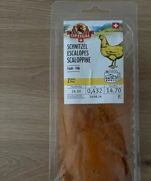 Schnitzel Poulet