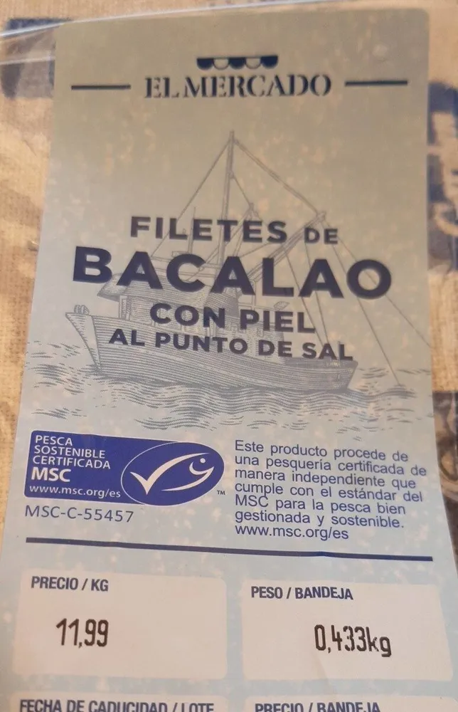 Filetes de Bacalao