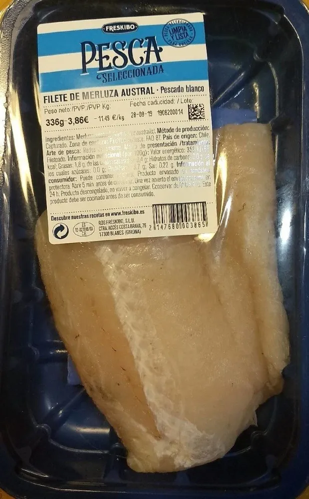 Filete de merluza austral