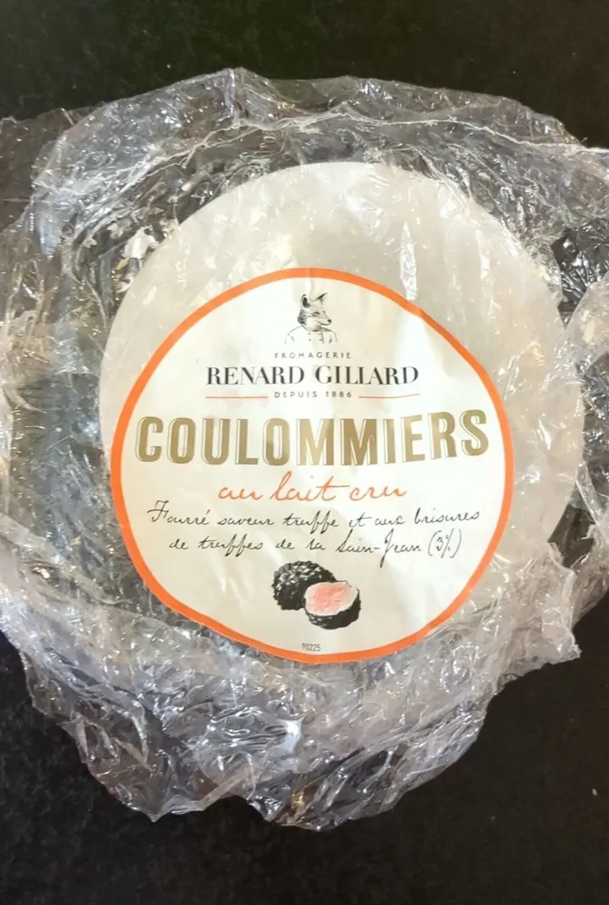 Coulommiers au lait crue saveur truffe
