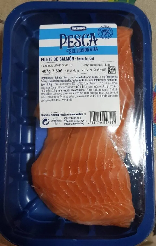 Filete de salmon