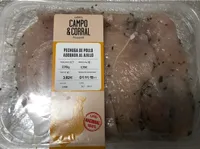 Pechuga de pollo adobada al ajillo