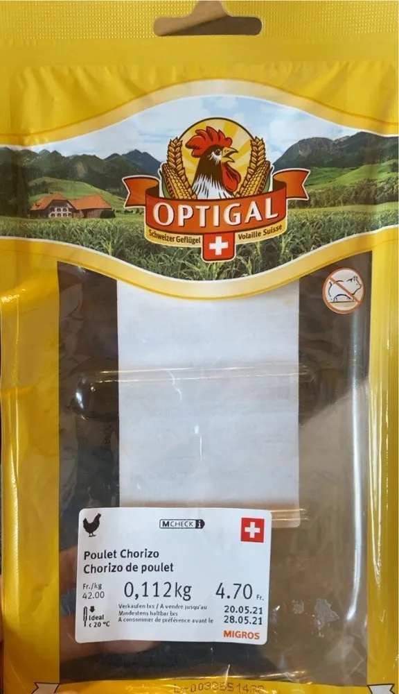 Poulet chorizo