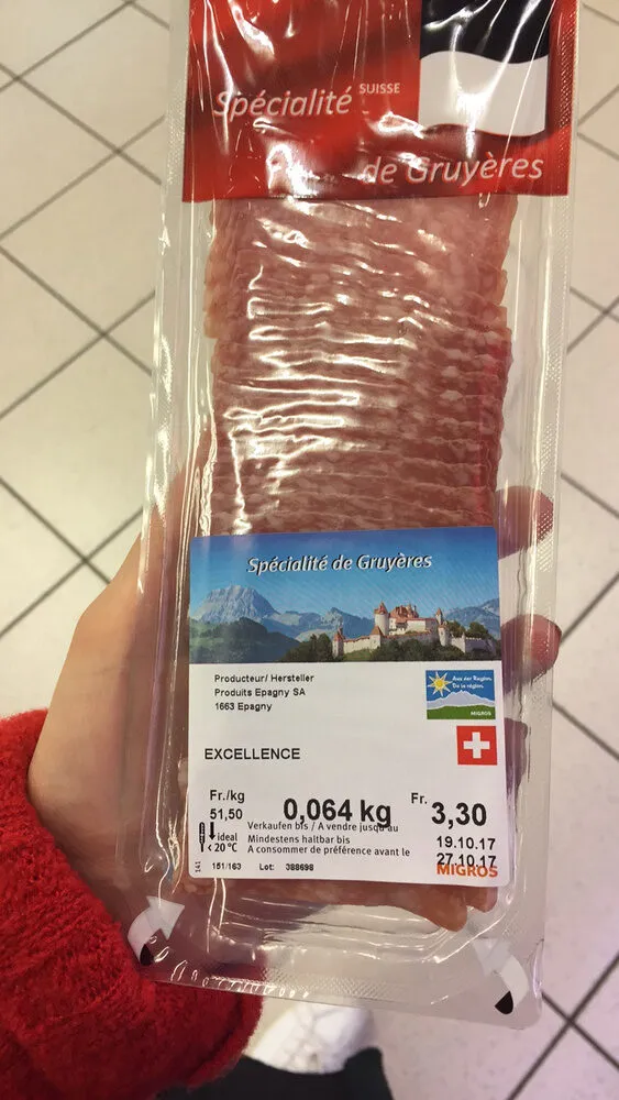 Spécialité de Gruyères Excellence