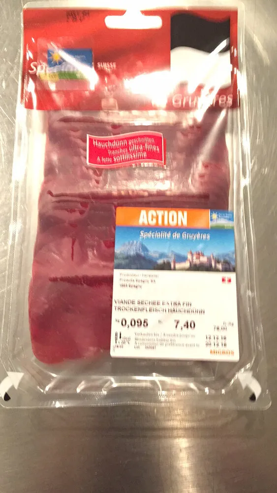 De Gruyères Viande séchée extra fin