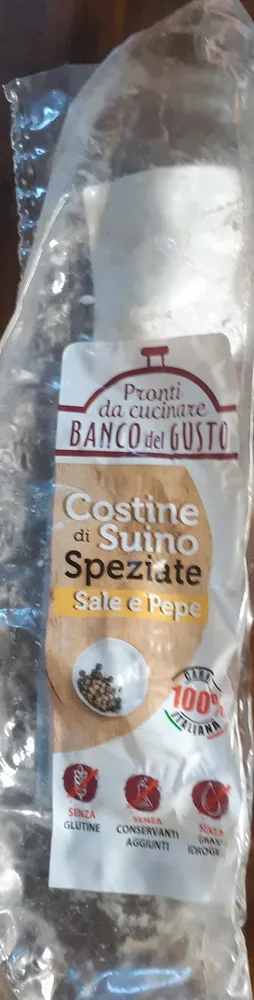 Costine di suino speziate