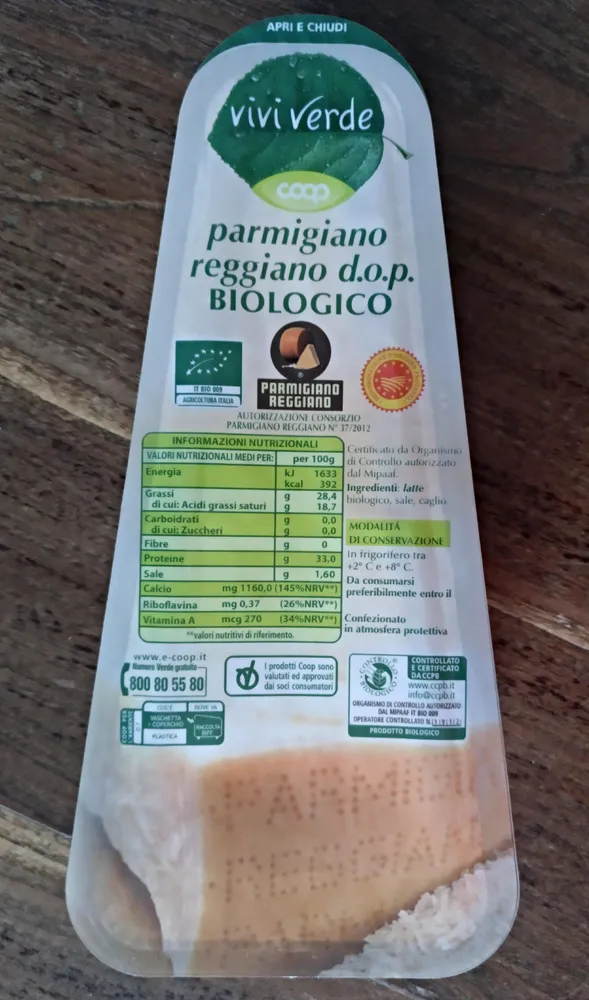 parmigiano reggiano d.o.p.