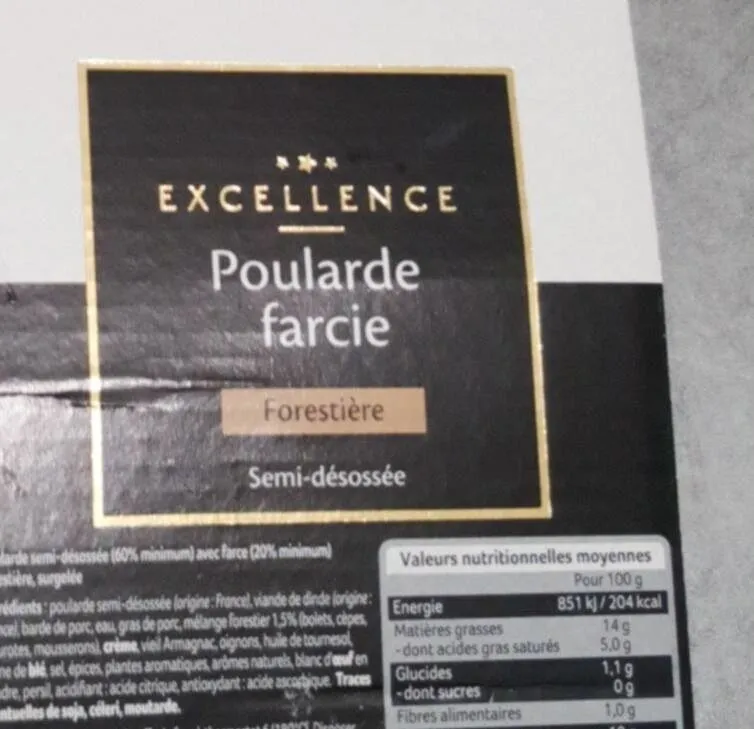 Poularde farcie aldi