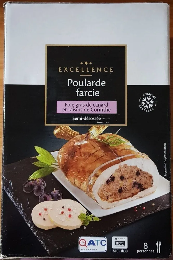 Poularde farcie