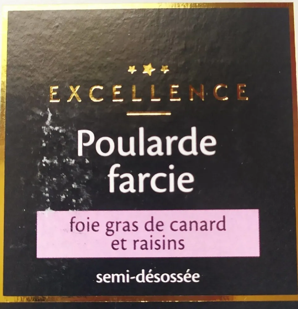 Poularde farcie