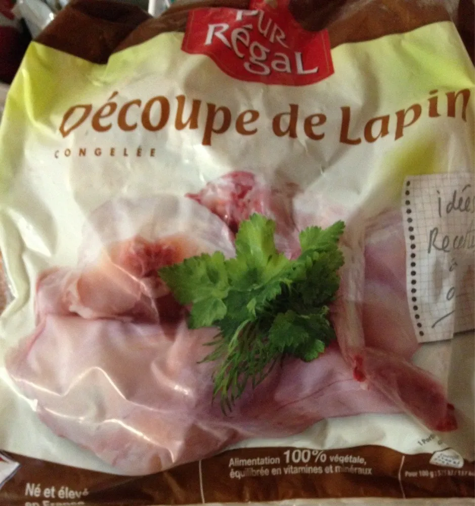 Decoupe de lapin