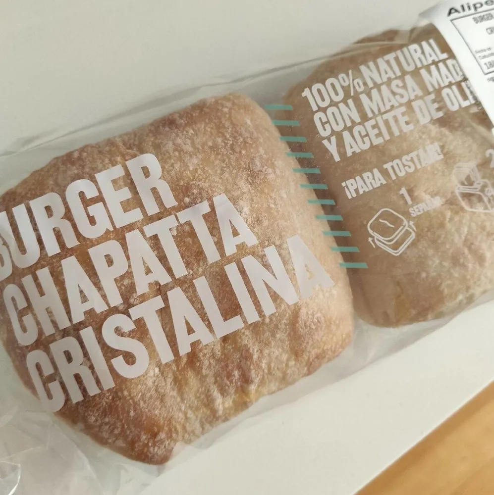 BURGER CHAPATTA CRISTALINA