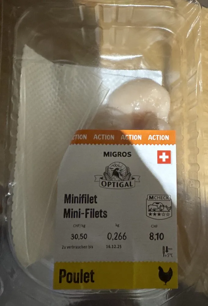 Poulet Minifilet