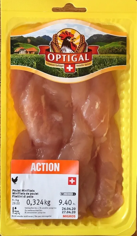Poulet minifilets