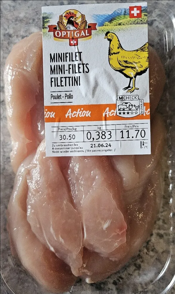 Poulet Minifilets