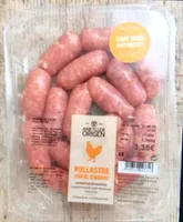 Minisalchichas de pollo