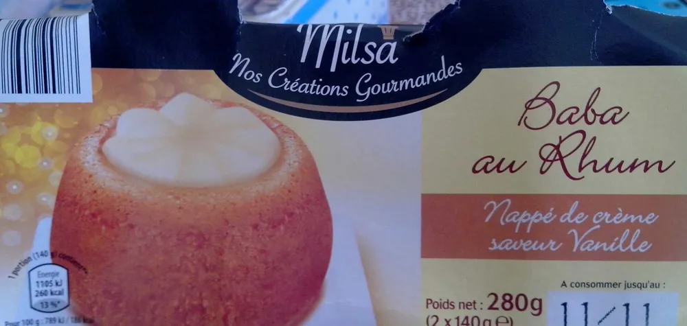 Baba au rhum