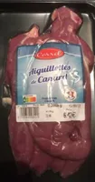 Aiguillettes de canard