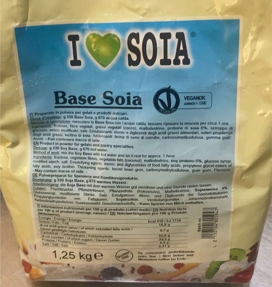 leagel base soia