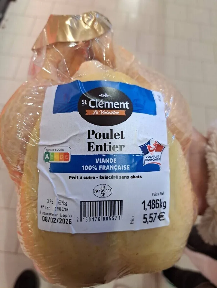 Poulet entier