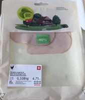 Poitrine de poulet fumé