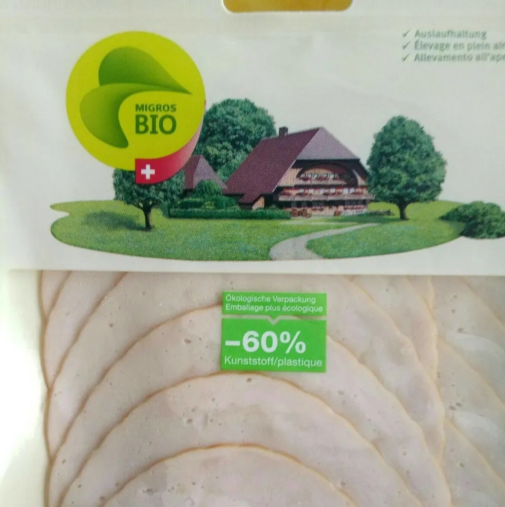 Poitrine de poulet fumé