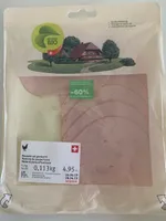 Poitrine de poulet fumé