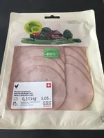 Poitrine de poulet fumé