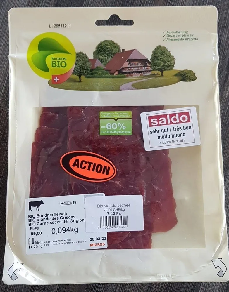 Bio viande des grisons