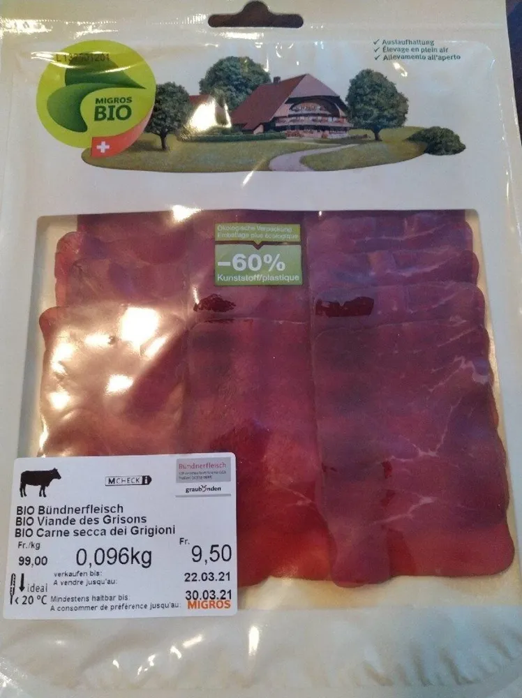 BIO Bündnerfleisch