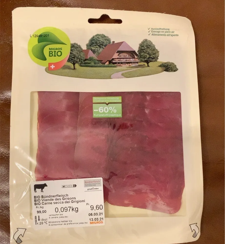 BIO viande des Grisons