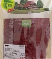 Bio dry beef - viande des grisons
