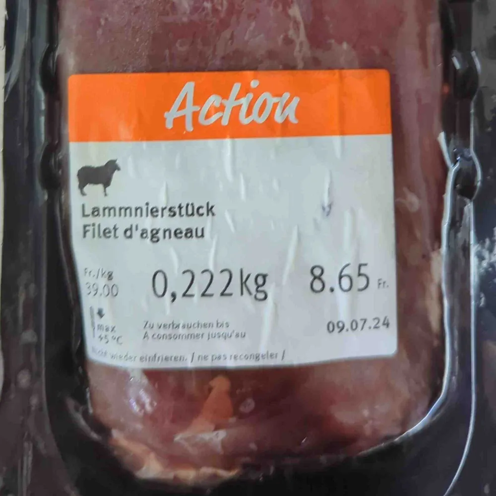 Lammnierstück