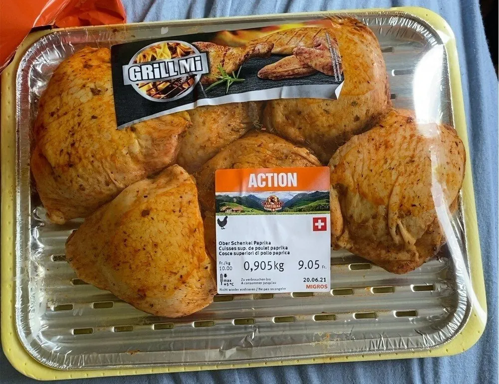 Cuisses de poulet paprika