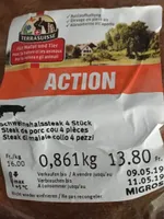 Steack de porc cou