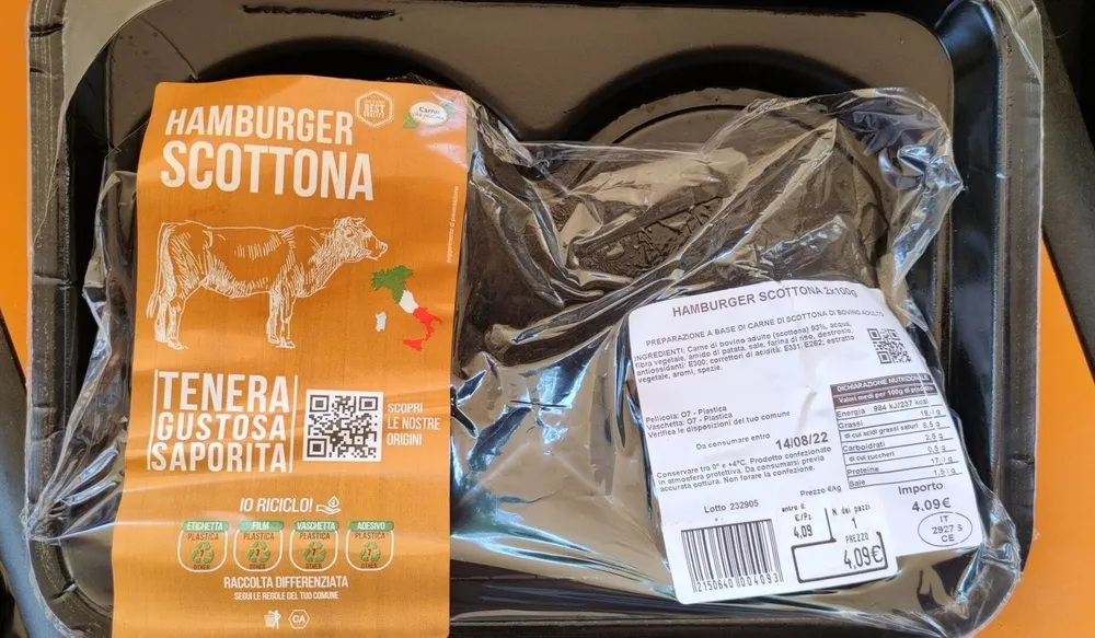 hamburger di scottona