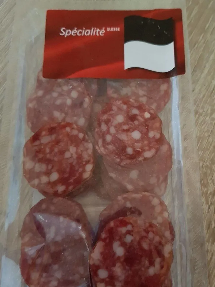 Saucisse paysanne rondelles fumée