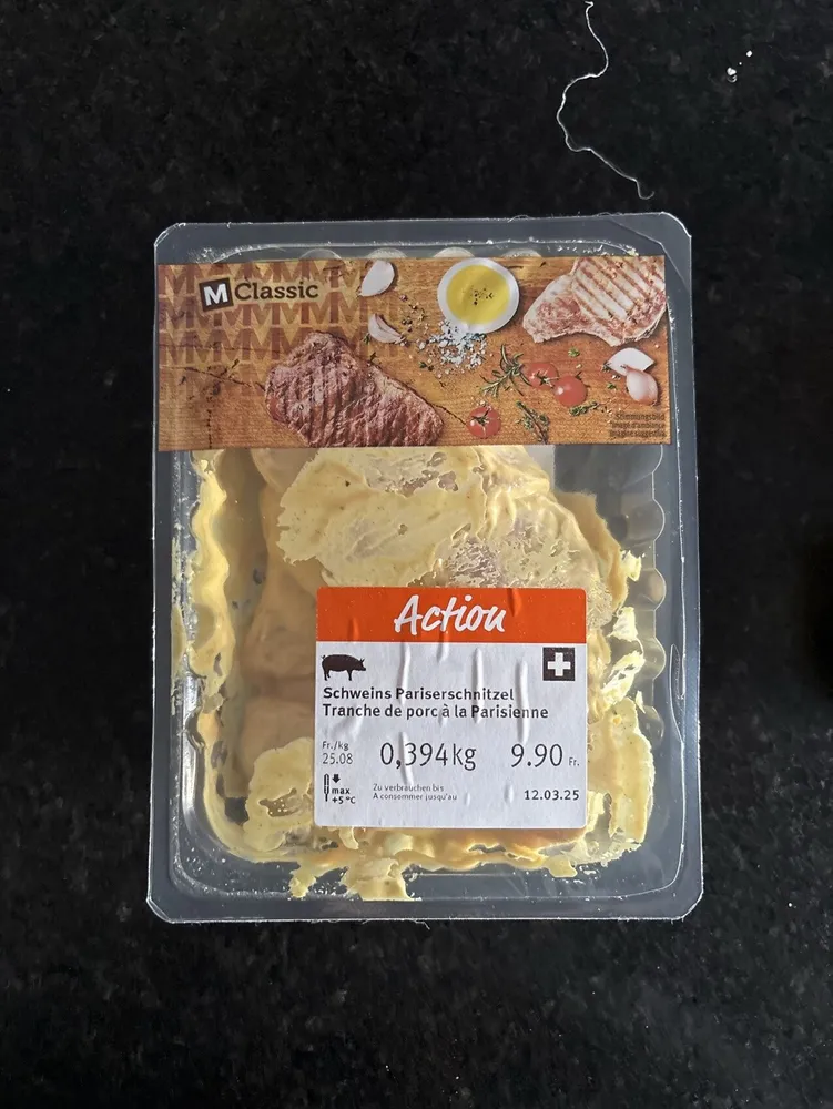 Schweins Pariserschnitzel