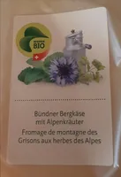 Alpenkräuter bio bündner-bergkäse