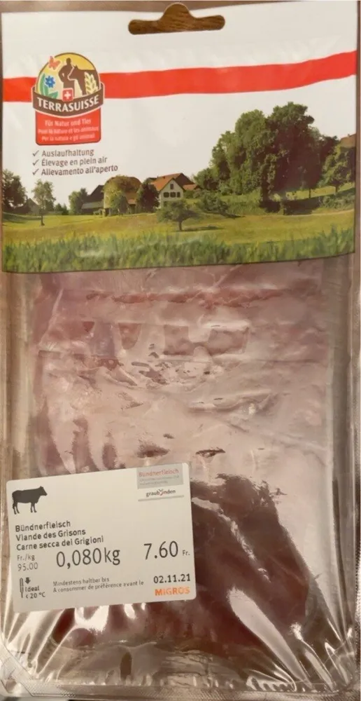 Viande des Grisons