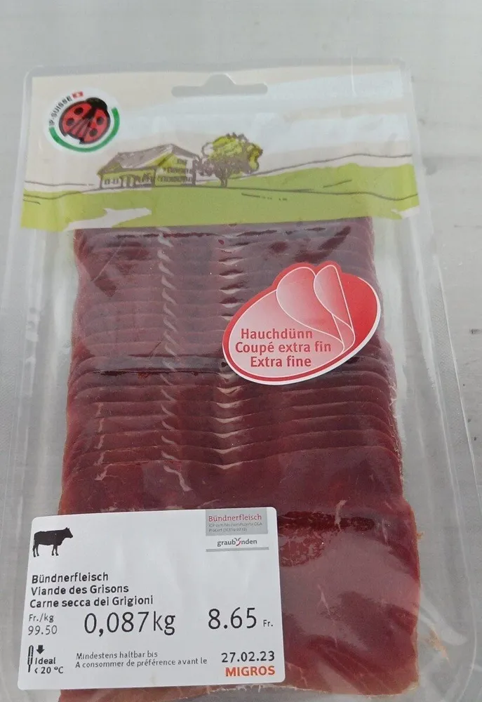 Bündnerfleisch