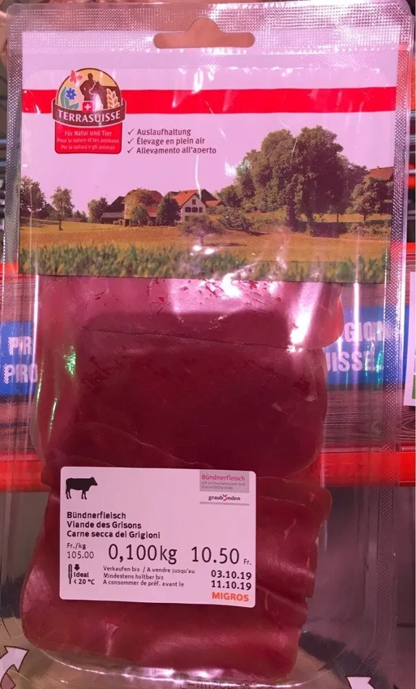 Viande des Grisons