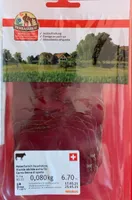 Viande séchée extra fin