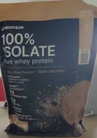 Pure whey 100% isolate cafe latte