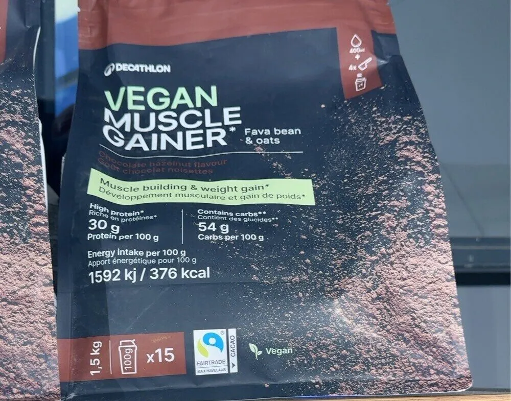 Vegan muscle gainer